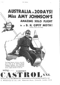 Amy Johnson poster Mannwest